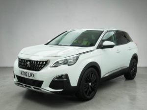 2018 Peugeot 3008 1.2 Puretech Allure Eat Euro 6 (s/s) 5dr in White — image 3