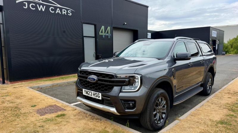 2023 Ford Ranger 2.0 Td Ecoblue Wildtrak Auto 4WD Euro 6 (s/s) 4dr in Grey — image 1