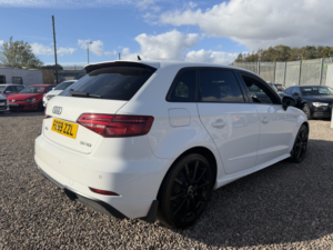 2019 Audi A3 1.6 Tdi 30 Black Edition in White — image 2