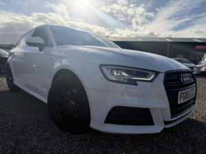 2019 Audi A3 1.6 Tdi 30 Black Edition in White — image 3