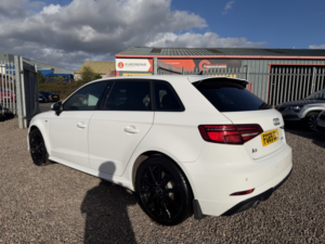 2019 Audi A3 1.6 Tdi 30 Black Edition in White — image 4
