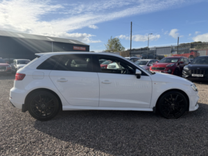 2019 Audi A3 1.6 Tdi 30 Black Edition in White — image 5
