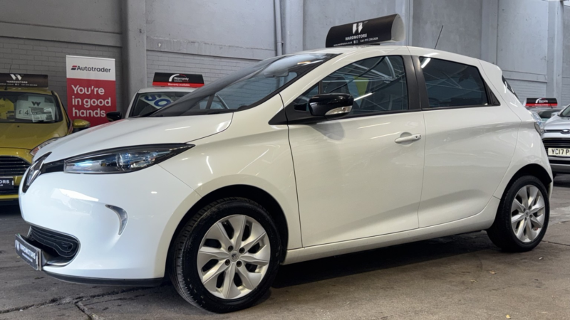 2015 Renault Zoe Dynamique Nav Electric Automatic White 5dr Lowtax+satnav+10 Stamps in White — image 1
