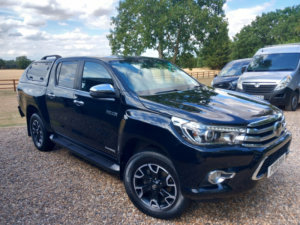 2018 Toyota Hilux 2.4 D-4d Invincible X in Black — image 2