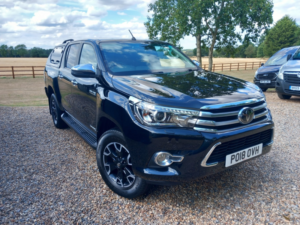 2018 Toyota Hilux 2.4 D-4d Invincible X in Black — image 3