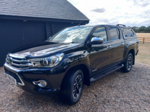 2018 Toyota Hilux 2.4 D-4d Invincible X in Black — image 4