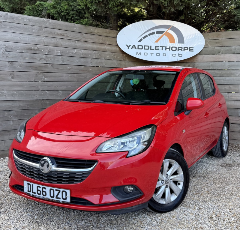 2016 Vauxhall Corsa 1.4 I Ecoflex Design in Red — image 1