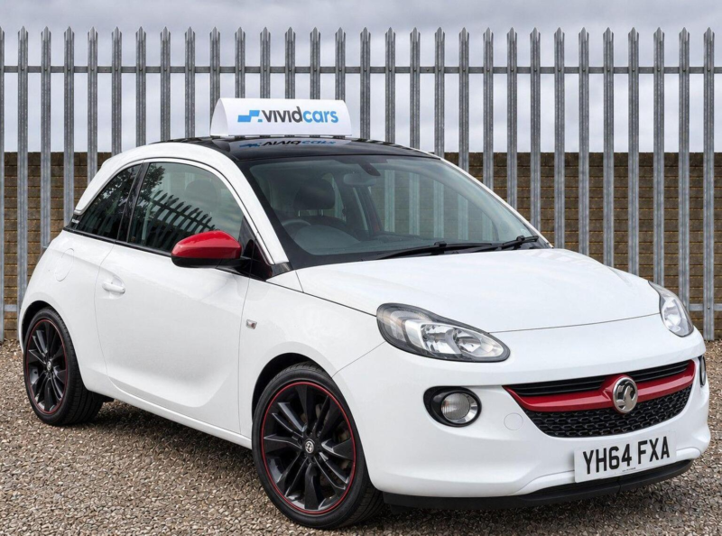 2014 Vauxhall Adam 1.4 16v Glam Euro 5 3dr in White — image 1