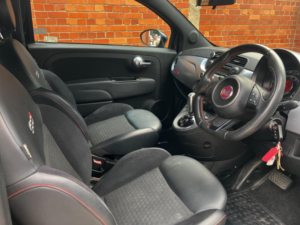 2014 Fiat 500 0.9 Twinair S Dualogic Euro 6 (s/s) 3dr in Black — image 4