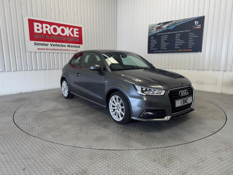2017 Audi A1 1.4 Tfsi S Line Euro 6 (s/s) 3dr in Grey — image 1