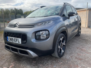 2019 Citroen C3 Aircross 1.2 Puretech Flair Euro 6 5dr in Grey — image 3