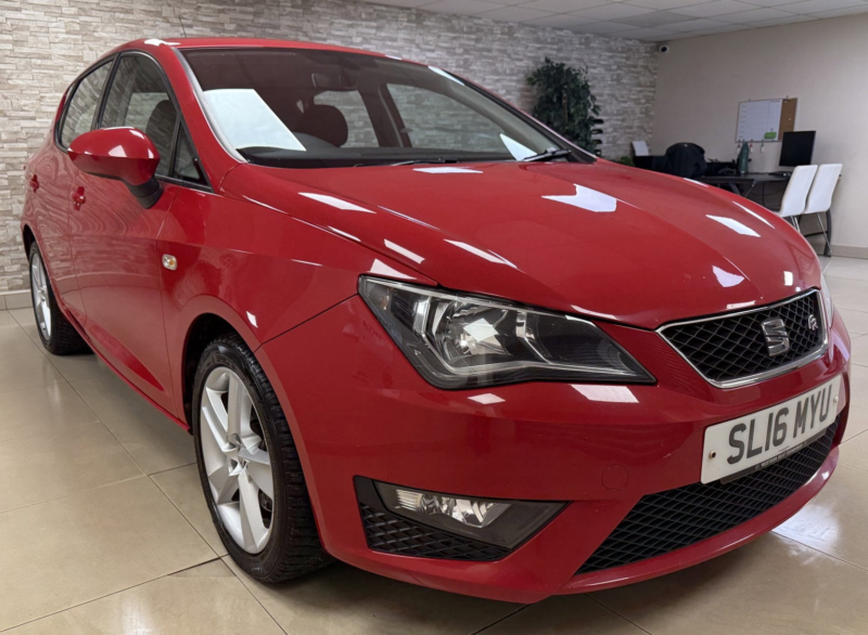 2016 SEAT Ibiza 1.2 Tsi Fr Hatchback 5dr Petrol Manual Euro 6 (110 Ps) in Red — image 1