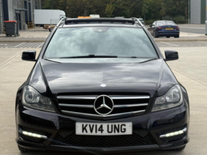 2014 Mercedes-Benz C Class 2.1 C220 Cdi Amg Sport Edition G-Tronic+ Euro 5 (s/s) 5dr in Black — image 5