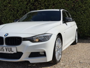 2015 BMW 3 Series 2.0 318d M Sport Touring in White — image 6