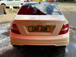2011 Mercedes-Benz C Class 1.8 C180 Blueefficiency Sport Saloon 4dr Petrol G-Tronic+ Euro 5 (s/s) (156 Ps) in White — image 4