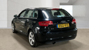 2012 Audi A3 1.6 Technik Sportback Euro 5 5dr in Black — image 5