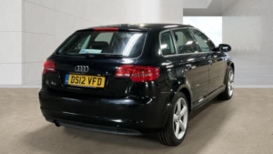 2012 Audi A3 1.6 Technik Sportback Euro 5 5dr in Black — image 6