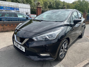 2018 Nissan Micra 1.0 Acenta Euro 6 5dr in Black — image 2