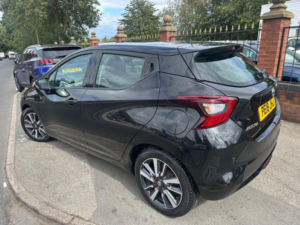 2018 Nissan Micra 1.0 Acenta Euro 6 5dr in Black — image 4