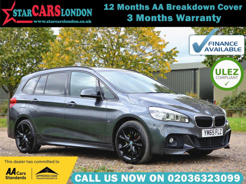 2016 BMW 2 Series Gran Tourer 2.0 220d M Sport Auto Xdrive Euro 6 (s/s) 5dr in Grey — image 1