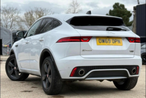2020 Jaguar E-Pace 2.0 D180 Chequered Flag Auto AWD Euro 6 (s/s) 5dr in White — image 3