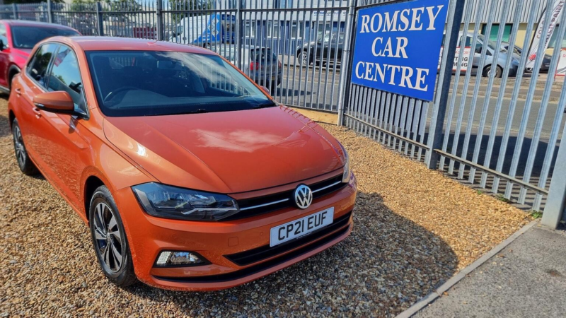 2021 Volkswagen Polo 1.0 Evo Match Euro 6 (s/s) 5dr in Orange — image 1