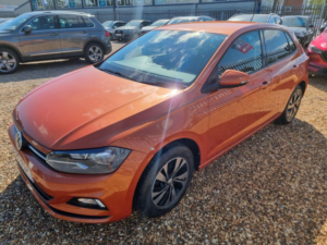2021 Volkswagen Polo 1.0 Evo Match Euro 6 (s/s) 5dr in Orange — image 4