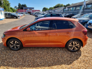 2021 Volkswagen Polo 1.0 Evo Match Euro 6 (s/s) 5dr in Orange — image 5