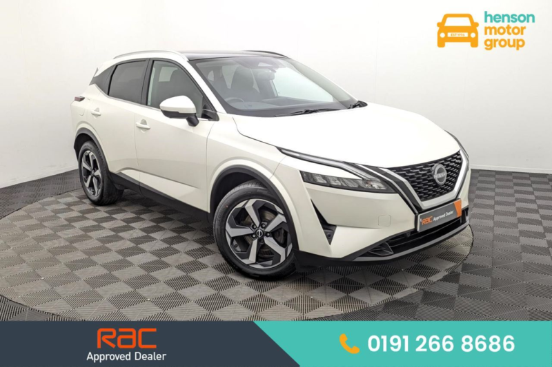 2022 Nissan Qashqai 1.3 Dig-T Mhev N-Connecta SUV 5dr Petrol Hybrid Manual Euro 6 (s/s) (140 Ps) in White — image 1