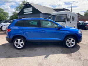 2021 Skoda Karoq 1.0 Tsi Se SUV 5dr Petrol Manual Euro 6 (s/s) (116 Ps) in Blue — image 5