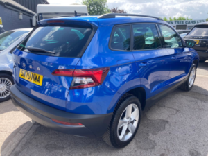 2021 Skoda Karoq 1.0 Tsi Se SUV 5dr Petrol Manual Euro 6 (s/s) (116 Ps) in Blue — image 6