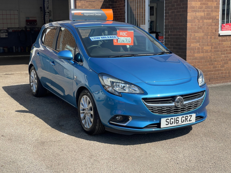 2016 Vauxhall Corsa 1.4i Ecoflex Se Hatchback 5dr Petrol Manual Euro 6 (75 Ps) in Blue — image 1