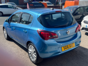 2016 Vauxhall Corsa 1.4i Ecoflex Se Hatchback 5dr Petrol Manual Euro 6 (75 Ps) in Blue — image 3