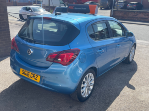 2016 Vauxhall Corsa 1.4i Ecoflex Se Hatchback 5dr Petrol Manual Euro 6 (75 Ps) in Blue — image 5