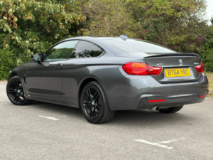 2014 BMW 4 Series 2.0 420i M Sport Coupe 2dr Petrol Auto Xdrive Euro 6 (s/s) (184 Ps) in Grey — image 3