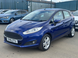 2016 Ford Fiesta 1.0 T Ecoboost Zetec in Blue — image 4
