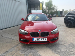 2017 BMW 1 Series 1.5 118i Se Auto Euro 6 (s/s) 5dr in Red — image 2