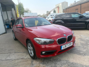 2017 BMW 1 Series 1.5 118i Se Auto Euro 6 (s/s) 5dr in Red — image 6