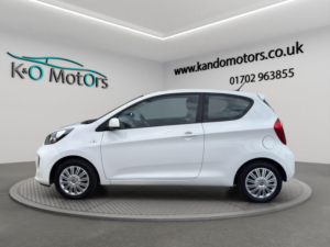 2016 Kia Picanto 1.0 1 Euro 6 3dr in White — image 3