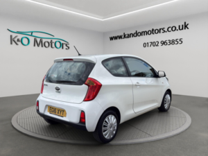 2016 Kia Picanto 1.0 1 Euro 6 3dr in White — image 6