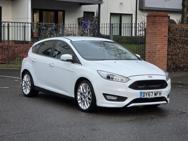 2017 Ford Focus 1.5 Tdci Titanium X Euro 6 (s/s) 5dr in White — image 1