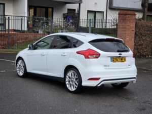 2017 Ford Focus 1.5 Tdci Titanium X Euro 6 (s/s) 5dr in White — image 4