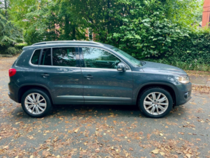 2015 Volkswagen Tiguan 2.0 Tdi Bluemotion Tech Match Edition 2WD Euro 6 (s/s) 5dr in Grey — image 4