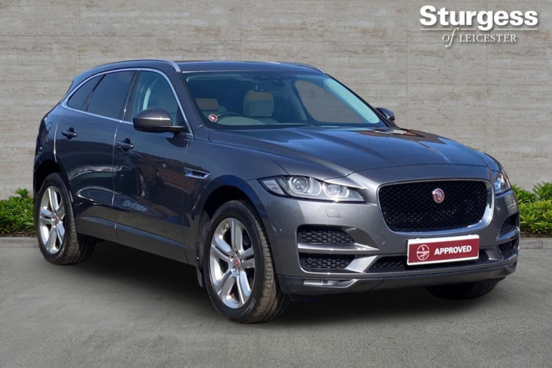 2016 Jaguar F-Pace 2.0 D180 Portfolio Auto AWD Euro 6 (s/s) 5dr in Grey — image 1