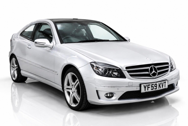 2009 Mercedes-Benz Clc Class 1.8 Clc180k Sport Coupe Auto Euro 4 3dr in Silver — image 1