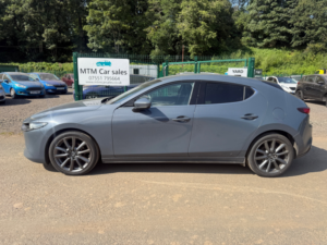 2020 Mazda Mazda3 2.0 Skyactiv-G Mhev Gt Sport Tech Hatchback 5dr Petrol Manual Euro 6 (s/s) (122 Ps) in Grey — image 3