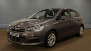 2015 Citroen C4 1.6 Bluehdi Feel Euro 6 5dr in Grey — image 2
