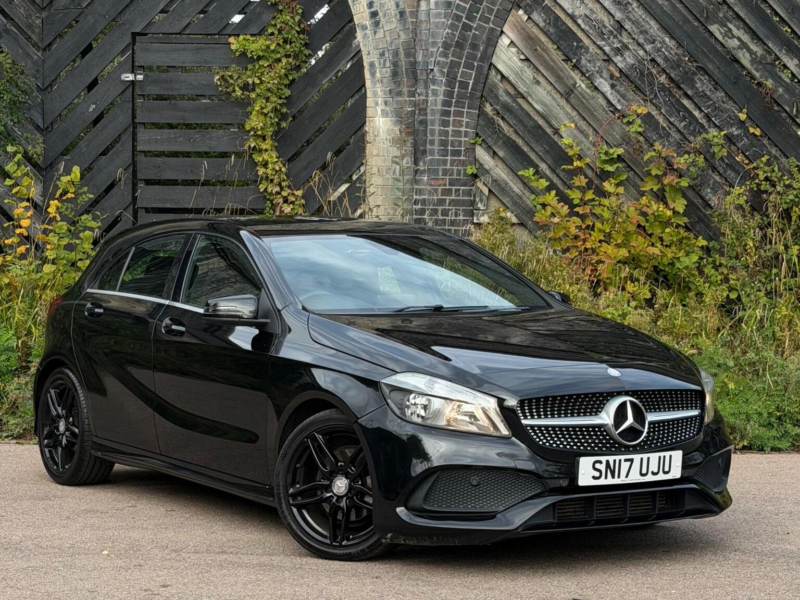2017 Mercedes-Benz A Class 1.5 A180d Amg Line Euro 6 (s/s) 5dr in Black — image 1