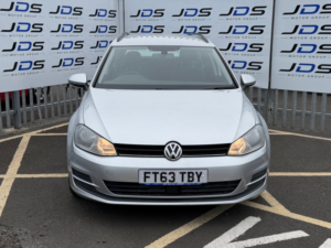 2014 Volkswagen Golf 1.6 Tdi Bluemotion Tech Se Estate 5dr Diesel DSG Euro 5 (s/s) (105 Ps) in Silver — image 2