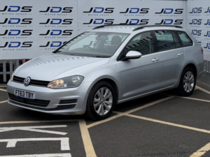 2014 Volkswagen Golf 1.6 Tdi Bluemotion Tech Se Estate 5dr Diesel DSG Euro 5 (s/s) (105 Ps) in Silver — image 4